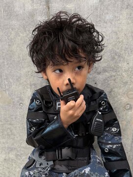 ネハス(nehus.) キッズカットパーマフェザーパーマ/韓国マッシュ