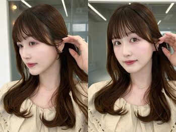 エトワール バイ ヴィンス(etoile by vince)の写真/顔回りのレイヤーで簡単イメチェン☆アレンジの幅が広がり、結んだ時にも可愛く雰囲気のあるオシャレ感に♪