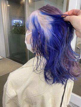 オーン(OOn) パープル×ホワイト×ブルー