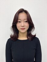 ザシェノンウメダ(THA CHAINON UMEDA) 心斎橋/着物ヘア/大人ガーリー/ダークアッシュ/似合わせカット