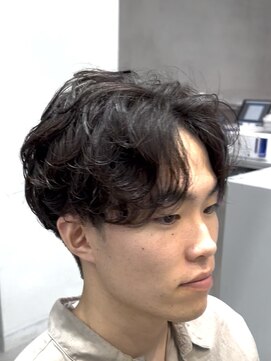 フィフス 渋谷(fifth) 渋谷無造作パーマシャドウパーマフェザーパーマセンターパート