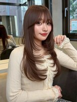 グローアイヴィ 大宮(GLROW IVY)&nbsp;韓国顔周り/ハイレイヤーカット/ミディアムレイヤーカット/大宮