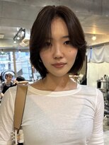 ナループロアポンテ(Nalu pu loa PONTE)&nbsp;ボブレイヤー/海外風ボブレイヤー/カーテンバング