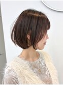 耳掛け・丸みショート