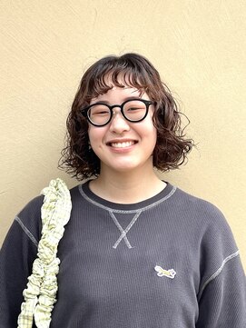 シェル(SHEL) くせ毛風ボブパーマ
