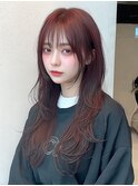 韓国風レイヤー × カシスブラウン