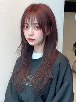 レア 新越谷(LEA) 韓国風レイヤー × カシスブラウン