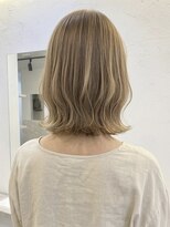レラート デザイン コスタ 浦和(Relato DESIGN COSTA)&nbsp;外ハネボブ×ミルクベージュ