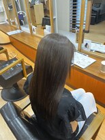 クレス 東武練馬店&nbsp;【髪質改善】赤みを抑えた透明感グレージュ