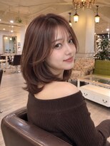 ラファンジュ ヘアー(Rohange hair)&nbsp;ミントグレージュ/流しバング/シアーバング