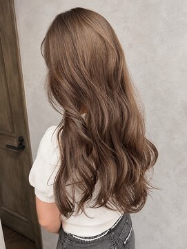 ヘアーアイスカルテット(HAIR ICI QUARTET) 透明感カラー◆オリーブベージュ×レイヤーカットでに