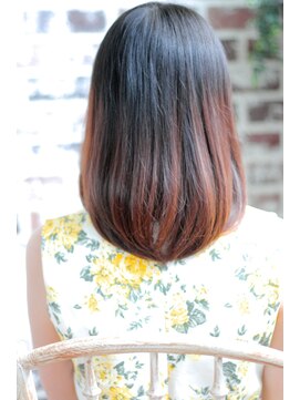 グラスヘア(Grous hair) 【Grous Hair】インディゴピンクグラデーション