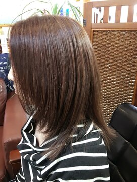 ヘアスペース リピュート(hair space Repute) やんわりストレートヘア☆