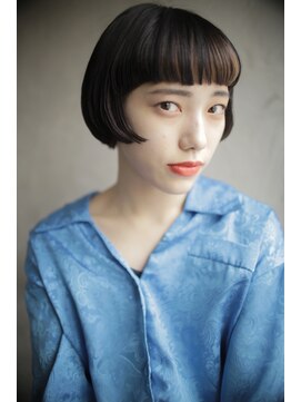 ソイ コンク 下北沢(soi conc) 2ブロックオン眉ショートボブ