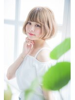ミエル ヘア 新宿(miel hair)&nbsp;【miel hair 新宿】かわいい系♪愛され小顔マッシュボブ♪