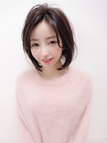 アール ヘアー デザイン(r hair design) 【r hair design】大人フェミニンボブ