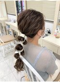 ポニーのりぼんアレンジ