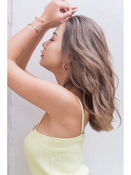 レニーバイエース(LANY by ACE) 【LANY 横浜】顔まわりレイヤー×クリアアッシュ