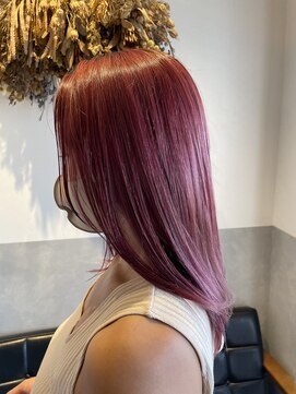 オリバ ヘアー(OLIBA HAIR) ピラミンゴカラー☆