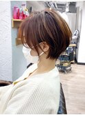 30代40代50代・大人ショートボブ・白髪ぼかし・小顔カットBISA