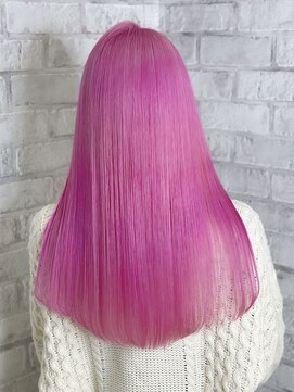 アゴストヘア コシガヤ Agosto hair KOSIGAYA ピンク好きのピンク好きによるピンク好きの為のピンク
