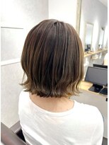 ラッキーヘア 加古川(Lucky Hair)&nbsp;ミディアムボブ【松尾】