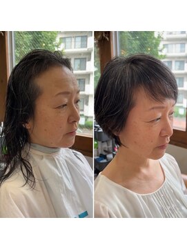 シークエンス 外苑前(SEAQUENCE) 50代60代お悩み改善カット