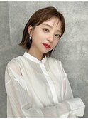 大人可愛い小顔ショートボブ20代30代40代MINX知念