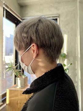 テトヘアー(teto hair) ホワイト　シルバー