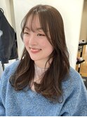 透明感!オリーブグレージュ