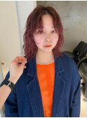 【 sayaca 】顔まわりを包むニュアンスパーマ
