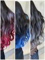 ドアベルヘアリビング(Door Bell hair Living)&nbsp;インナーグラデーションカラー！色んな色を楽しみましょう♪