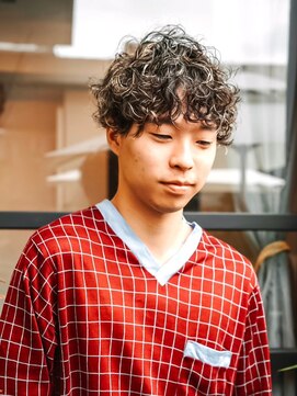 ヴヴ(Bub) highlight × poodle perm/ハイライト×プードルパーマ