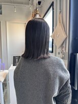 ロカ 表参道(loka)&nbsp;イヤリングカラー/外ハネボブ[表参道/ハイライト]Mai