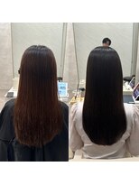 シンズ 銀座(sins)&nbsp;ダメージや癖による広がりにsins式酸性ストレート[30代40代50代]