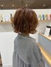 【ご新規様人気No1♪】カット+リタッチカラー+超音波トリートメント￥12000