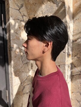 アトリエ エス atelier es HAIRDESIGN メンズカット/爽やか/ショートヘア/黒髪/20代30代40代50代