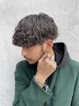 イズバイフィフス(is by fifth) お洒落な波巻きスパイラルパーマ[渋谷/メンズカット/ウルフヘア)