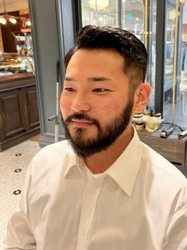 ルドローブラント 有楽町店(Ludlow Blunt) 【LUDLOW BLUNT】髭フェード バーバースタイル