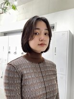メゾンアクア 表参道(Maison ACQUA)&nbsp;◎切りっぱなしボブ縮毛矯正ショートボブストレートパーマ