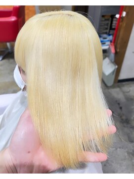 ウニュ(uninu) 抜きっぱなしブリーチ