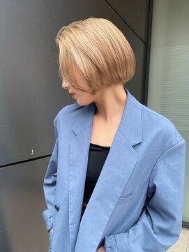 トルネード(TORNADO) 海外ヘア ベージュボブ 髪質改善トリートメント t1115