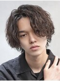 心斎橋ツイストスパイラルパーマセンターパートツイストパーマ★