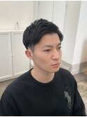 ツーブロショート