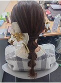 大人気20代30代◎結婚式成人式卒業式玉ねぎヘアー