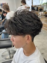 ラヴィズムバイフィフス(LUVISM by fifth)&nbsp;ニュアンスパーマ毛流れパーマフェザーパーマ新潟メンズパーマ