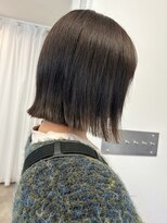 ミュラ(mulah)&nbsp;オリーブグレージュニュアンスカラー＊ミディアムボブ/明大前