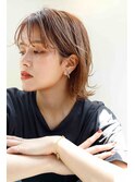 伸ばしかけにオススメな外ハネショート