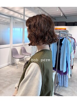 センスオブワンダー(SENSE OF WONDER) ボブパーマ