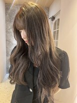 ボタン ハカタ(VOTAN hakata) 【前田七音】グレージュ/ブリーチなしダブルカラー/韓国ヘア